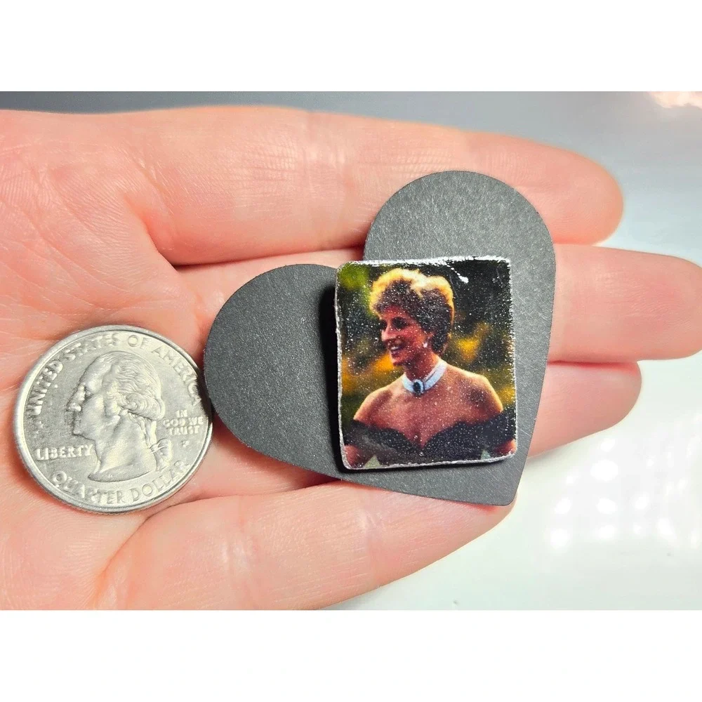 Handmade Pin Lady Diana Royalcore Princesscore British Royalty Handmade